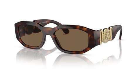 versace biggie sunglasses brown|Versace biggie sunglasses sunglass hut.